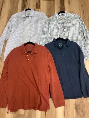 Joseph Abboud Long-Sleeve Polo Lot CC13
